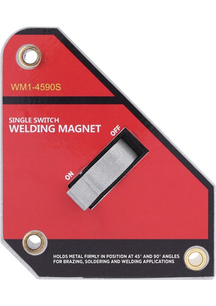 1 Adet Küçük Boy Tek Anahtarlı Açma/kapama Endüstriyel Kaynak Mıknatıs Tutucu Manyetik Kelepçe (Yurt Dışından) fiyatları
