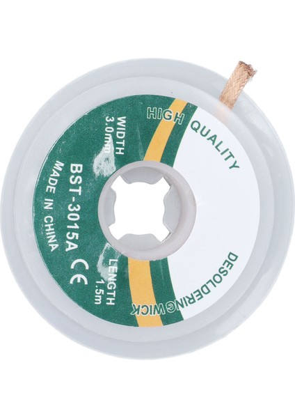 Lehim Sökme Fitili Temizleme Gerektirmeyen Alaşımlı Bakır Düşük Kalıntı Lehim Sökme Örgü Kemer 1,5 Metre3,0mm (3015A) (Yurt Dışından) modelleri