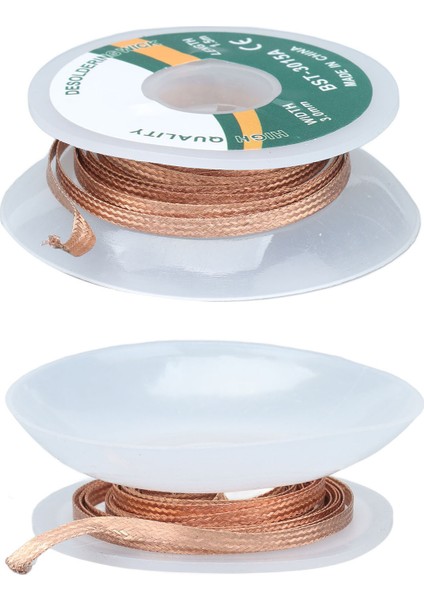 Lehim Sökme Fitili Temizleme Gerektirmeyen Alaşımlı Bakır Düşük Kalıntı Lehim Sökme Örgü Kemer 1,5 Metre3,0mm (3015A) (Yurt Dışından) indirimleri