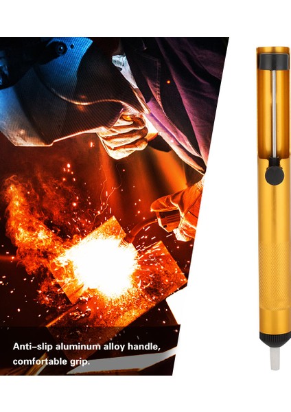 3 Adet Manuel Lehim Sökme Pompası Kalay Emiş Tabancası Lehim Sökme El Aleti (Toplam Alüminyum Altın) (Yurt Dışından) modelleri