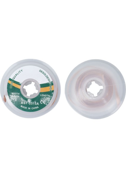 Lehim Sökme Teli Alaşımlı Bakır Lehim Fitil Sökücü Temizleme Gerektirmeyen Lehim Emici Alet 1,5 Metre 2,5 mm (2515A) (Yurt Dışından) fiyatları