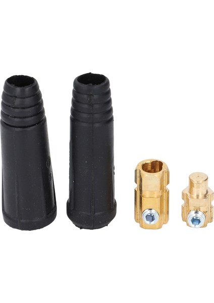 1 Çift Kaynak Kablosu Konnektörü DKJ10‑25 DKZ10‑25 Kaynak Makinesi Hızlı Bağlantısı 200‑300 Amper 35‑50 Sq mm Kablolar Için (Yurt Dışından)