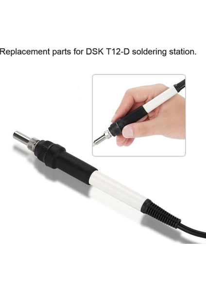 Dsk T12-D Lehimleme Istasyonu Için Lehimleme Sapı Lehimleme Aleti Yedek Parçası (Yurt Dışından) modelleri