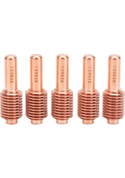 5 Adet Plazma Kesici Nozul Kesme Sarf Malzemesi Ucu Elektrot Yedek Parçaları 120926 (Yurt Dışından)