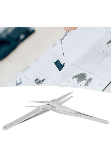 2 Adet Paslanmaz Çelik Cımbız Yüksek Hassasiyetli Endüstriyel Pense Esd Anti Statik Lehimleme Onarımı (Yurt Dışından) modelleri