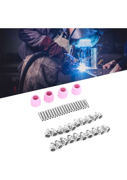 44 Adet Plazma Kesici Aksesuar Nozul Elektrot Koruması Ag 60/SG55 Aşınan Parçalar Için (44 Adet) (Yurt Dışından) indirimleri