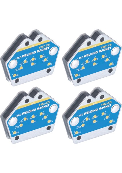 4 Adet Manyetik Kaynak Pozisyoneri Çok Açı Sabitleyici Kare Demir Tutucu Aletleri 13KG Fm2‑xs (Yurt Dışından) fiyatları