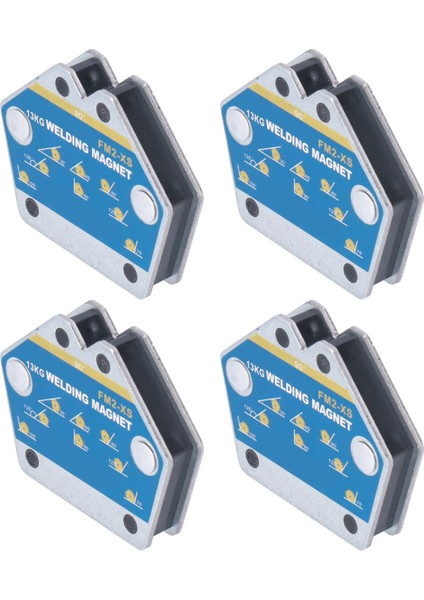 4 Adet Manyetik Kaynak Pozisyoneri Çok Açı Sabitleyici Kare Demir Tutucu Aletleri 13KG Fm2‑xs (Yurt Dışından) modelleri