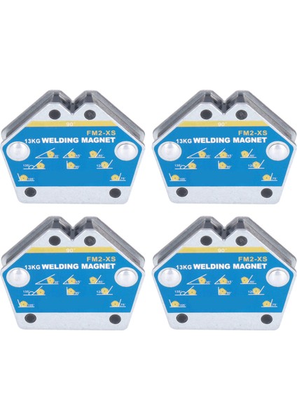 4 Adet Manyetik Kaynak Pozisyoneri Çok Açı Sabitleyici Kare Demir Tutucu Aletleri 13KG Fm2‑xs (Yurt Dışından) fırsatları