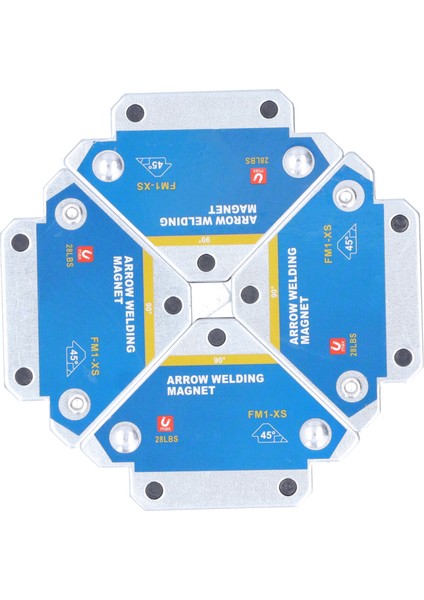 4 Adet Kaynak Manyetik Tutucu 28LBS Ok Kaynakçı Mıknatıs Sabitleme Tutma Alet Seti Takımı (Yurt Dışından)