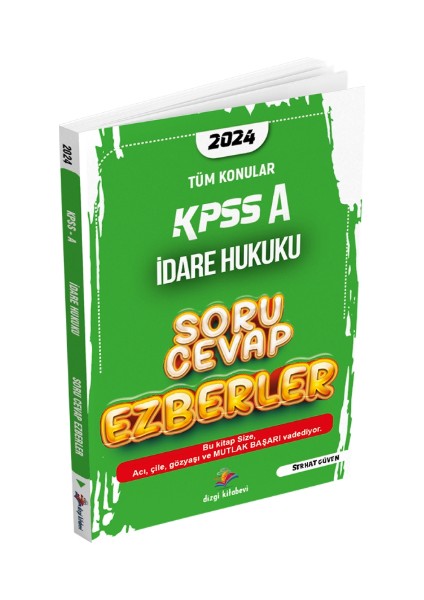 Yayınları Kpss A Soru Cevap- Ezberler Idare Hukuku