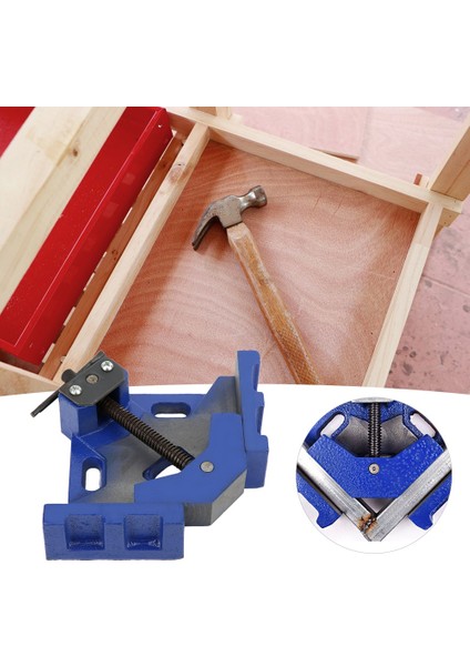 Dik Açı Kelepçe Kaynakçı Alet Donanım Aksesuarı Ağaç Işleme Klipsi Dökme Demir Ağır Hizmet Tipi 4 Inç (Yurt Dışından) modelleri