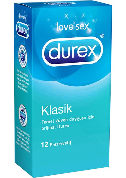 Prezervatif Klasik 12'li