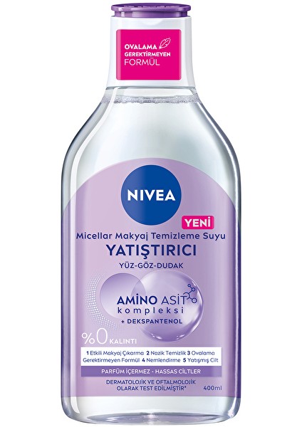 Micellair Micellar Makyaj Temizleme Suyu Hassas Ciltler 400 ml