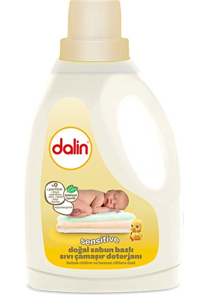 Doğal Sabun Bazlı Sıvı Çamaşır Deterjanı 1500 ml