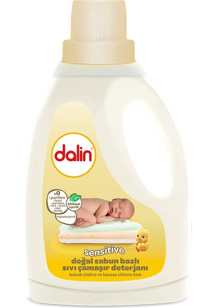 Doğal Sabun Bazlı Sıvı Çamaşır Deterjanı 1500 ml