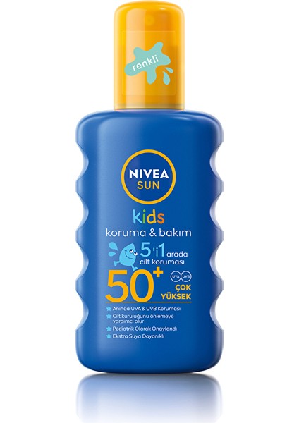 Sun Çocuk Güneş Spreyi Nemlendirici Spf 50+ 200 ml