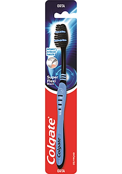 Diş Fırçası Süper Flexi Siyah