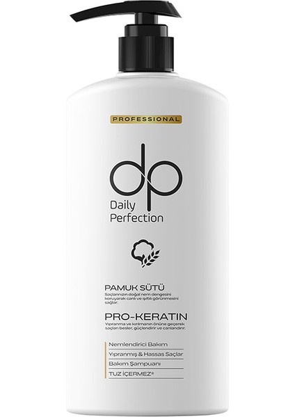 Daily Perfection Şampuan 425 ml Pamuk Sütü ve Buğday Proteini