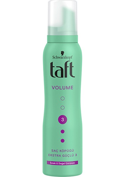 Saç Köpüğü 150 ml No 3 Extra Hacim