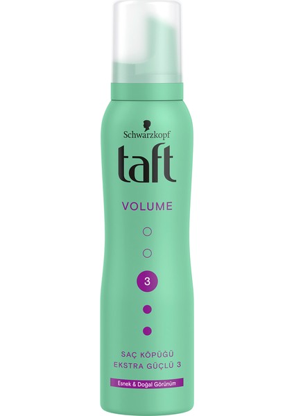 Saç Köpüğü 150 ml No 3 Extra Hacim