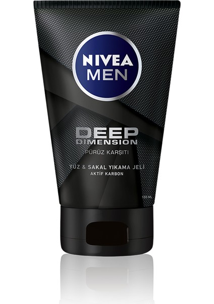 Men Yüz&sakal Yıkama Jeli Deep 100 ml fiyatları