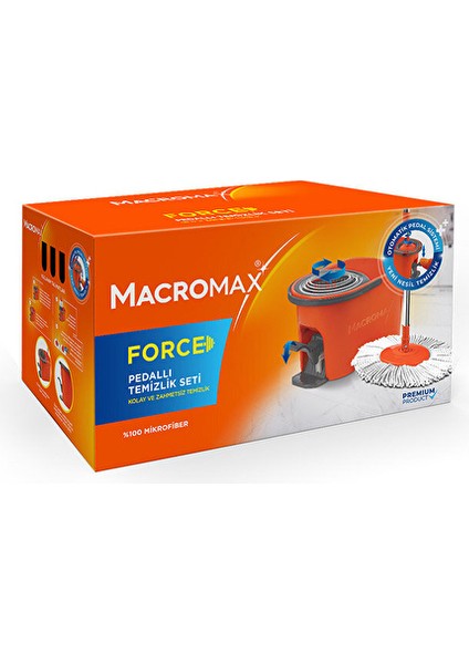 Temizlik Seti Force Pedallı