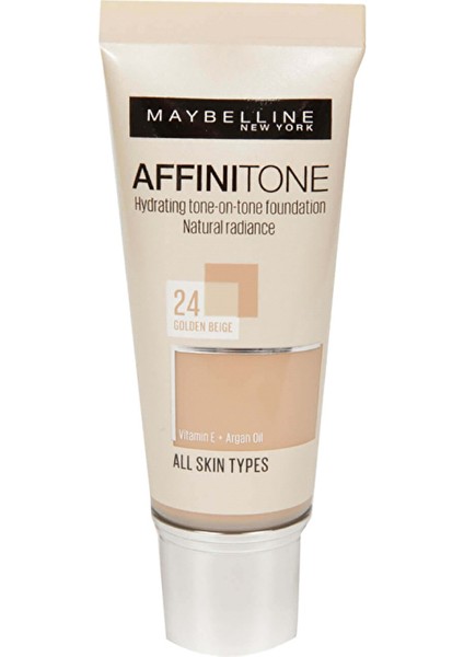Maybelline Fondöten Affinitone Golden Beige No:24