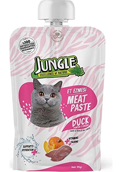 Kedi Et Ezmesi Taze Ördekli&bal Kabaklı 90 G