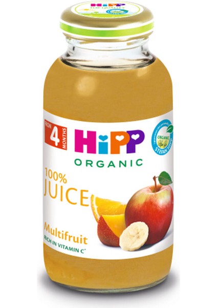 Organik Karışık Meyve Suyu 200 ml