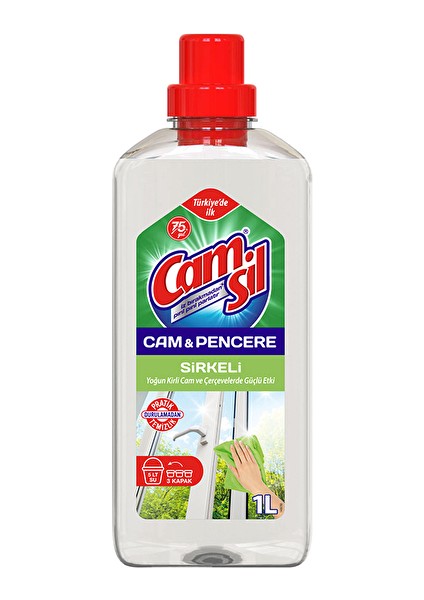 Cam & Pencere Beyaz Sirkeli 1 L