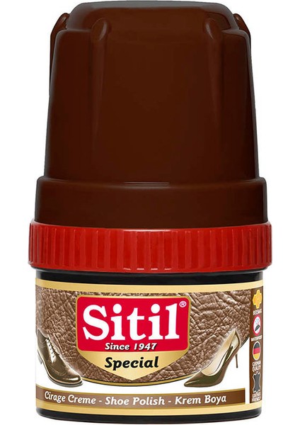 Ayakkabı Boyası Krem 60 G Koyu Kahve