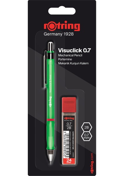 Kalem Rotring Visuclick 0.7mm+Uc fiyatları