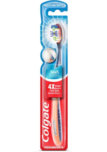 Diş Fırçası 360 Interdental Orta