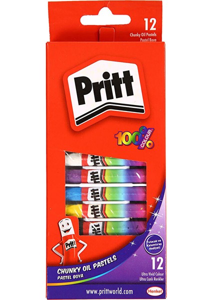 12'li Pastel Boya