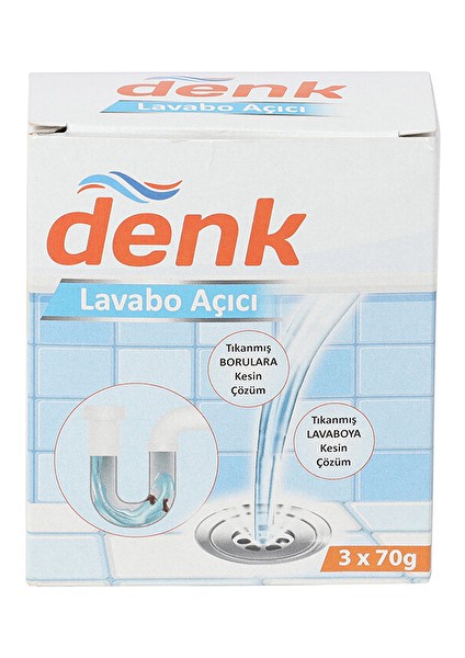 Lavabo Açıcı 3*75 G