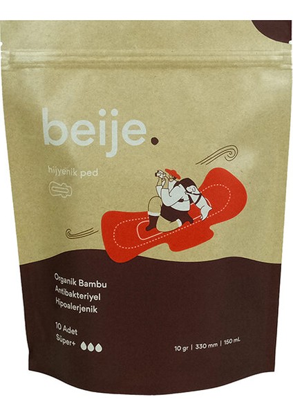 Organik Bambu Süper+ Ped 10'lu fiyatları