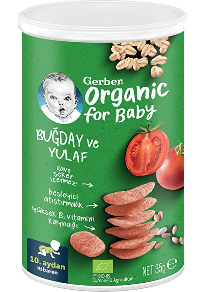 Organik Domatesli Havuçlu Soğanlı Atıştırmalık 35 G