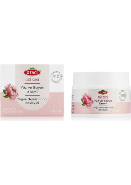 Gül Kürü Yüz Boyun Kremi 50 ml