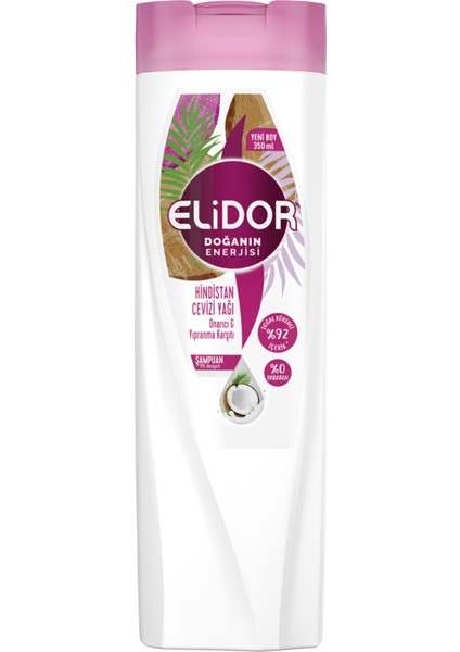 Hindistan Cevizi Yağı Şampuan 350 ml