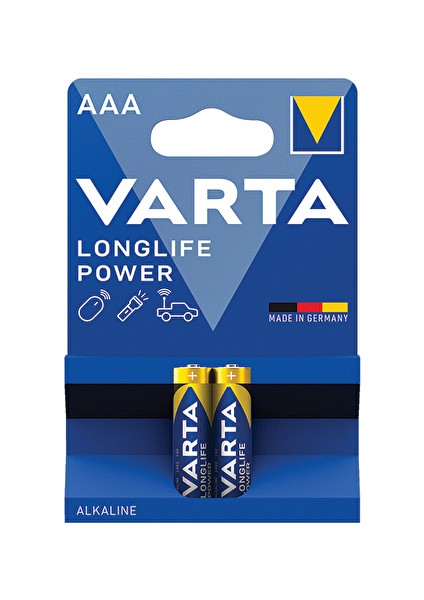 Pil Longlife Power 2'li Ince Pil