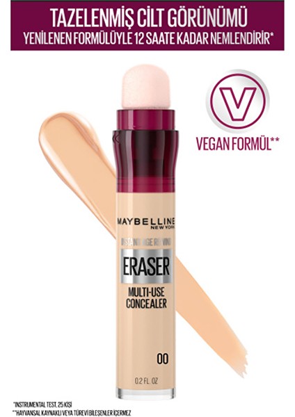Maybelline Kapatıcı Instant Anti Age Eraser Ivory No:00
