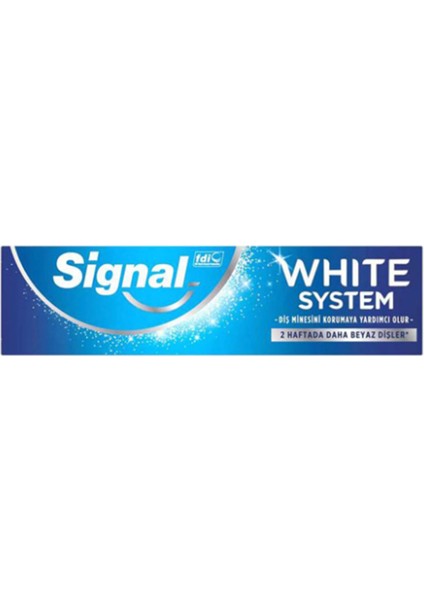 Beyaz Sistem Diş Macunu 75 ml