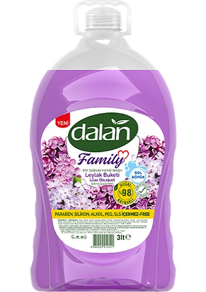 Sıvı Sabun Leylak 3 lt