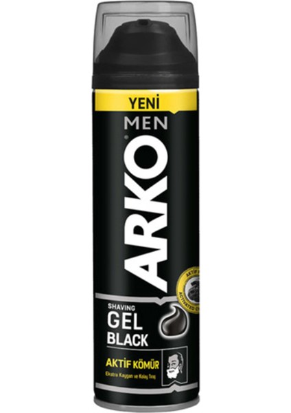 Men Tıraş Jeli 200 ml Black fiyatları