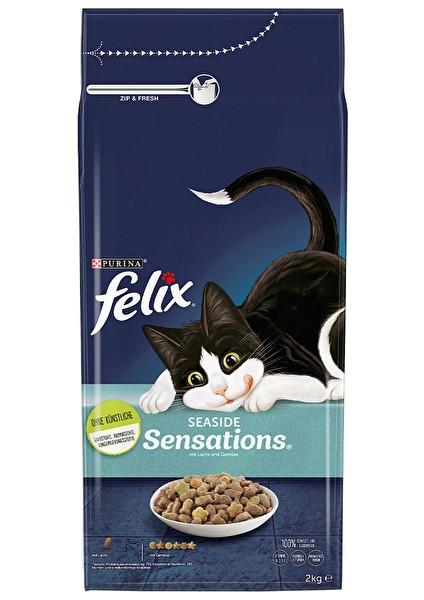 Sensations Somonlu Sebzeli Kedi Maması 2kg