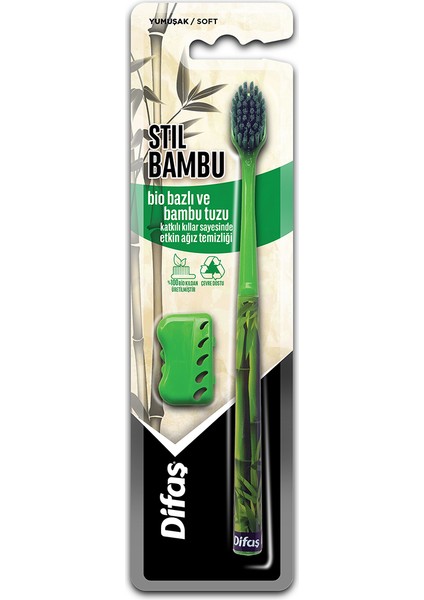 Diş Fırçası Stil Bambu