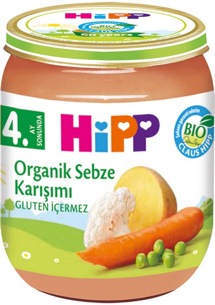 Organik Sebze Karışımı Kavanoz Maması 125 G fiyatları