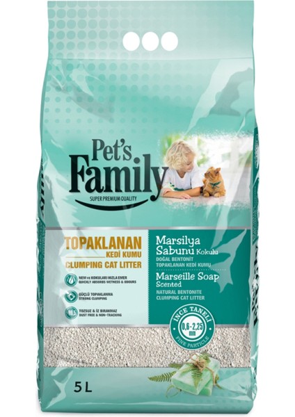 Family Kedi Kumu Marsilya Sabunu Ince Bentonit 5l fiyatları