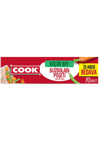 Buzdolabı Poşeti Ekonomik Küçük Boy 70 Adet fiyatları